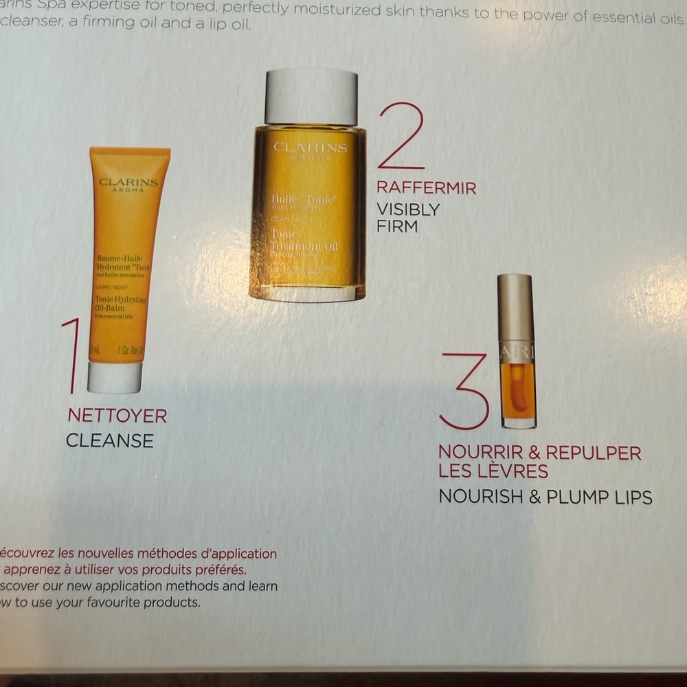 Clarins Rituel Tonic Energizing Routine Box Set NEW - Picture 6 of 10